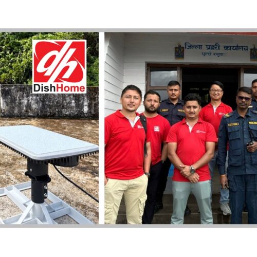 बाढी प्रभावित क्षेत्रमा डिशहोम र युटेलस्याटद्वारा नि:शुल्क स्याटेलाइट इन्टरनेट सेवा सञ्चालन