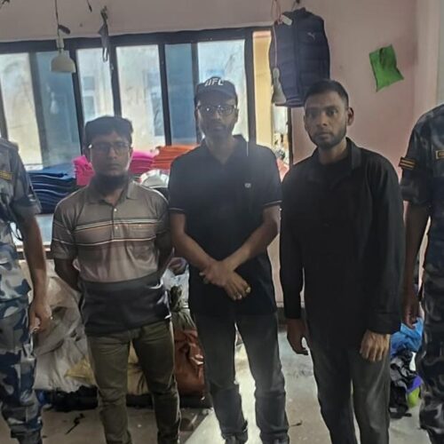 काठमाडौँमा लुकिछिपी बसिरहेका १० विदेशी नागरिक पक्राउ